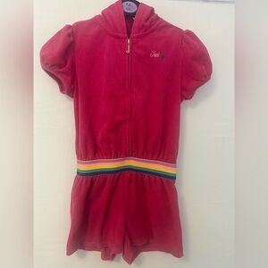 Juicy Couture Pink Jacket with Colorful Embroidery